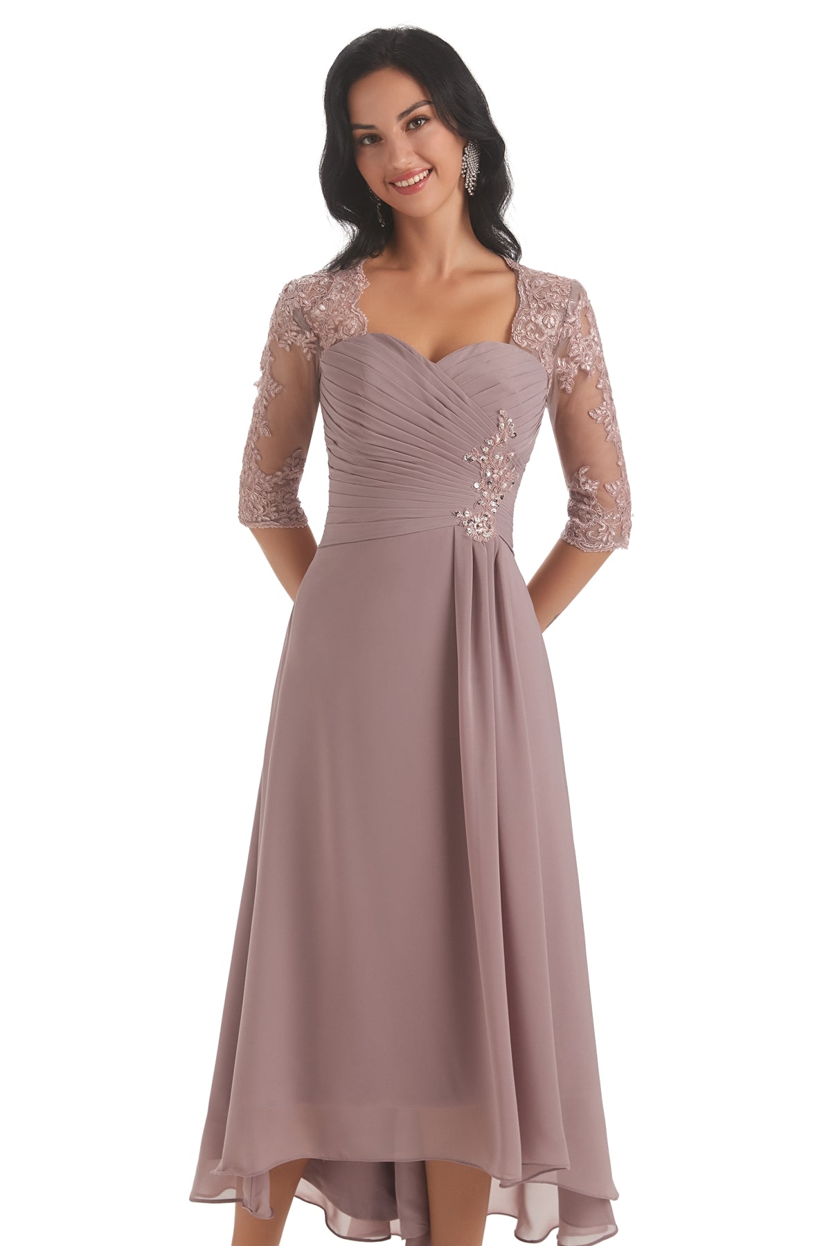 Tea Length Mother of the Bride Dresses